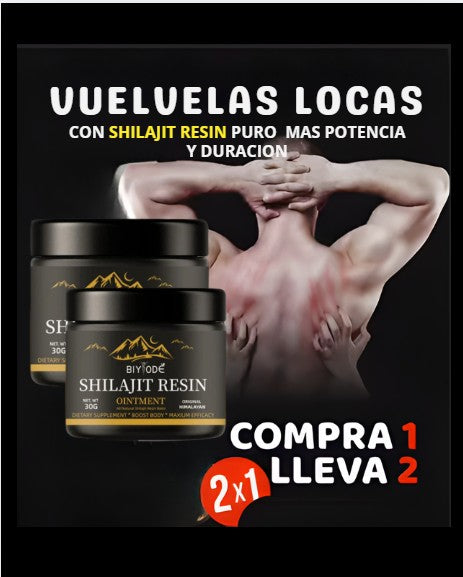 SHILAJIT ® 100% Fuente de Energía del Himalaya